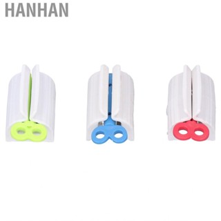 Hanhan 3 Sets Toothpaste Squeezer Rolling For Face Wash