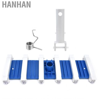 Hanhan Pool Vacuum Head Multifunctional Handheld Suction W/Wheels Side Brush