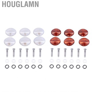 Houglamn Tuning Key Button  Durable 6PCS Guitar Tuner Machine Head for Performance