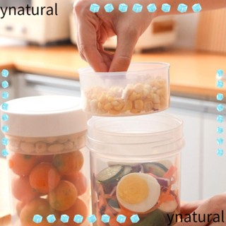 Ynatural กล่องพลาสติก อเนกประสงค์ สําหรับใส่อาหารสด