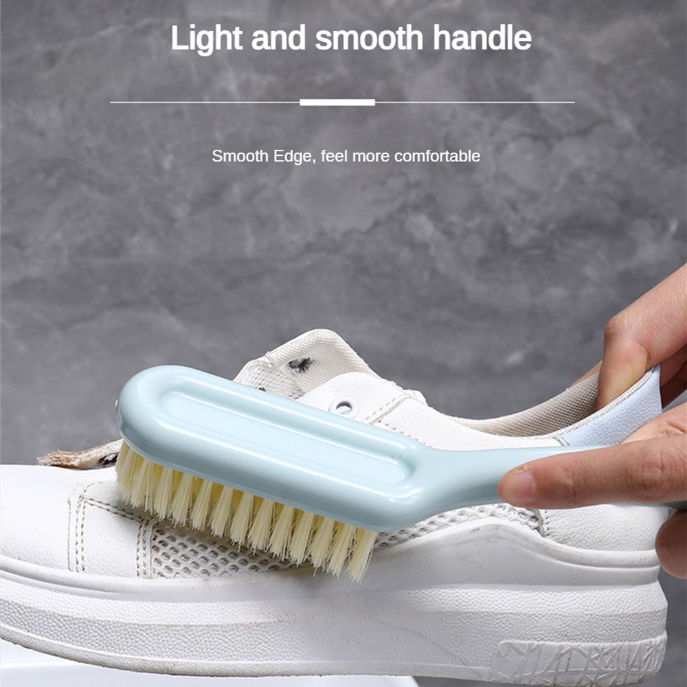 ด้ามยาวแปรงขัดขนนุ่มซักรีดเสื้อผ้ารองเท้าแปรงขัดรองเท้าแบบพกพาแปรงทําความสะอาดสําหรับห้องครัวห้องน้ํา - รูปที่ 4