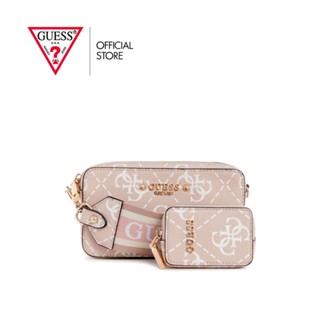 GUESS กระเป๋าสะพาย รุ่น SG896374 REA MINI CROSSBODY CAMERA สีชมพู