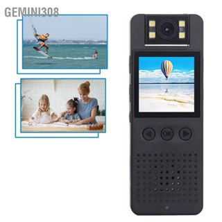 Gemini308 MINI Body กล้อง 1080P HD วิดีโอ 180 องศาหมุนเลนส์มุมกว้าง Night Vision Recorder แบบพกพา Pocket CAM