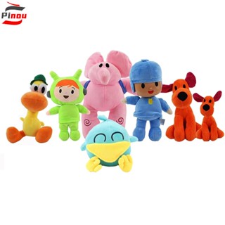 Pinou Pocoyo ตุ๊กตายัดนุ่น รูปช้าง สุนัขน่ารัก ขนาด 16-30 ซม.