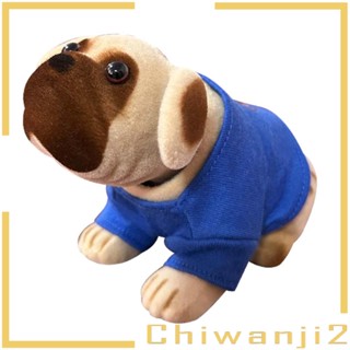 [Chiwanji2] แดชบอร์ดรถยนต์ รูปสุนัข ขนาดเล็ก อุปกรณ์เสริม สําหรับตกแต่งภายในรถยนต์