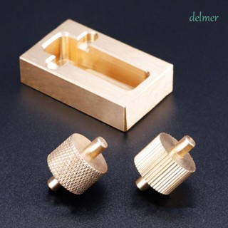Delmer ลูกกลิ้งทองเหลือง 2 ลูกกลิ้ง สําหรับงานหนัง