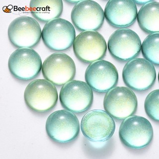 Cabochons สเปรย์เพ้นท์แก้ว 10x5 มม. 100 ชิ้น