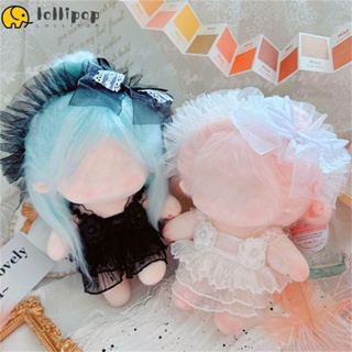 Lollipo1 เสื้อผ้าตุ๊กตา ผ้าฝ้าย แฮนด์เมด สีสันสดใส สําหรับตุ๊กตาไอดอล 20 ซม. DIY