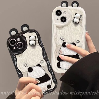 เคสมือถือ ลายแพนด้า 3D สําหรับ Realme C55 C53 C25s C35 C51 C21Y C25 C11 C33 C25Y 9i C12 C31 C15 C21 C30 C17 C3 C20 C20A C1 5s 5i 6i 5 7i