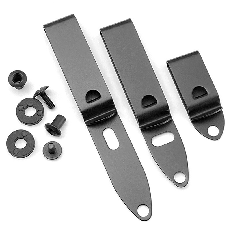 Luc คลิปหนีบเข็มขัดสเตนเลส Kydex - รูปที่ 3