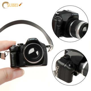 Sukaa ตุ๊กตาจิ๋ว กล้องของขวัญ SLR ของเล่นเด็ก ชัตเตอร์ และแฟลช