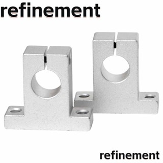 Refinement แคลมป์รางเพลา อะลูมิเนียม SK16 CNC เส้นผ่าศูนย์กลาง 16 มม. ทนทาน 4 ชิ้น