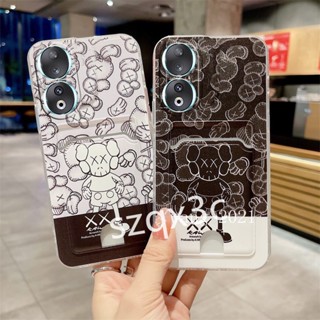 ใหม่ล่าสุด เคสโทรศัพท์มือถือแบบนิ่ม TPU ลายหัวใจน่ารัก พร้อมช่องใส่บัตร สําหรับ Honor X6a X5 Plus 90 Lite Pro 5G 4G X5+ X9a X8a X7a X8 X6 Huawei Nova 11 Pro HonorX5+