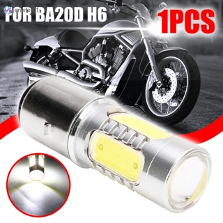 Jen Ba20d H6 ไฟหน้า 4 Cob Led 12v Dc 6000-6500k สีขาว สําหรับรถจักรยานยนต์ สกูตเตอร์ Atv