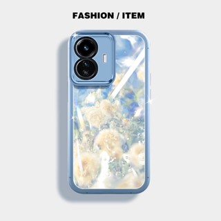 เคสโทรศัพท์ซิลิโคน แบบนิ่ม ลายท้องฟ้ากลางคืน ป้องกันกล้อง หรูหรา สําหรับ Vivo Y16 Y56 5G