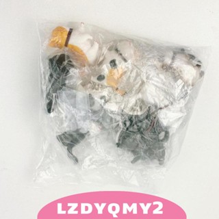 [Lzdyqmy2] ฟิกเกอร์ PVC รูปแมว สําหรับแดชบอร์ดรถยนต์ 9 ชิ้น