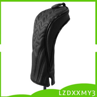 [Lzdxxmy3] ปลอกคลุมหัวไม้กอล์ฟ หนัง PU ทนทาน สําหรับผู้หญิง ผู้ชาย