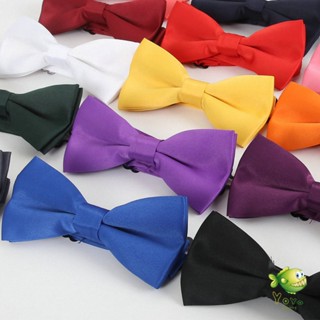 YOYO ผูกโบว์ทักซิโด้ สำหรับผู้ชาย แฟชั่นผูกโบว์คลาสสิก แต่งออกงาน bow tie