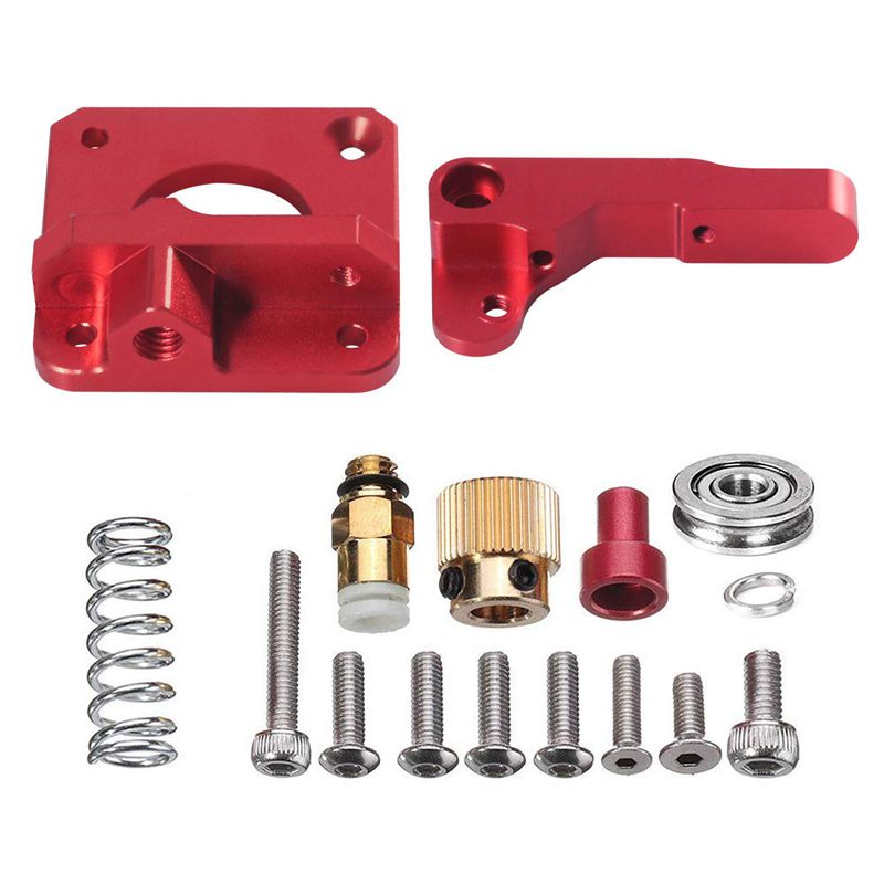3D Printer Upgraded Aluminum MK8 Extruder Drive Feed Kit for Creality Ender 3/3 Pro/3 V2, Ender 5/5 Pro/5 Plus, CR-10/10