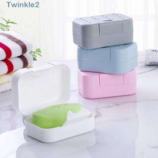 Twinkle จานวางสบู่ PP กันลื่น ระบายน้ํา ทําความสะอาดง่าย สําหรับห้องน้ํา ห้องครัว