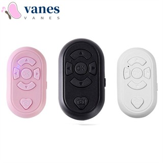 Vanes1 ชัตเตอร์ไม้เซลฟี่ชัตเตอร์ บลูทูธ แบบพกพา สําหรับโทรศัพท์มือถือ กล้องถ่ายรูป