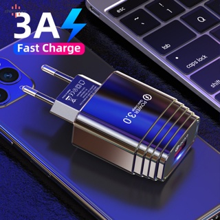 Vip อะแดปเตอร์ชาร์จเร็ว 3.0 USB QC 3.0 ปลั๊ก EU อังกฤษ