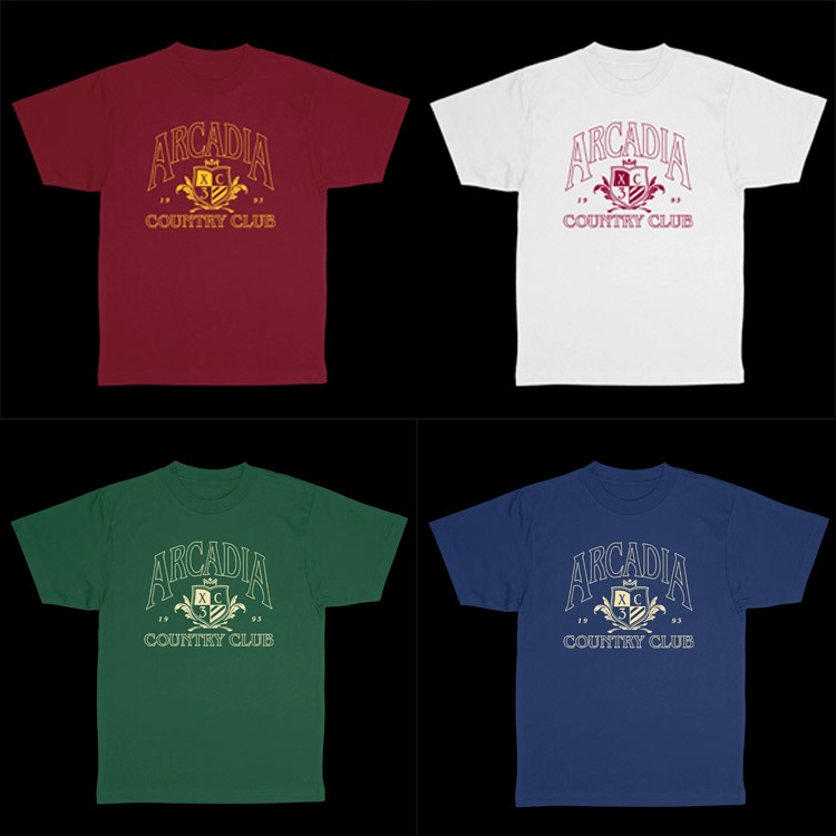 XC3 T-shirt เสื้อยืด Arcadia Country Club Collection Represent by MARK TUAN  S-5XL