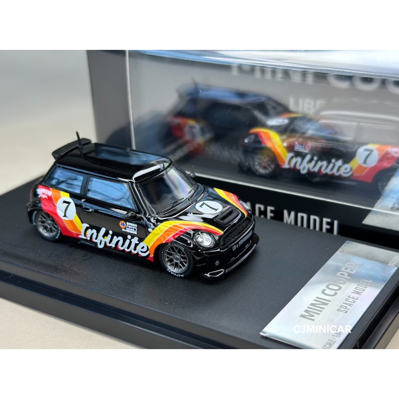 🔹Mini Cooper LBWK Infinite Motorsport Thailand Exclusive Limited 599 Scale 1:64 ยี่ห้อ Space model