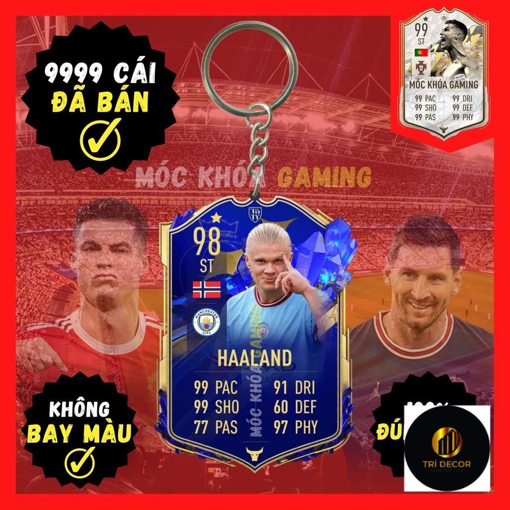 พวงกุญแจ Erling Haaland