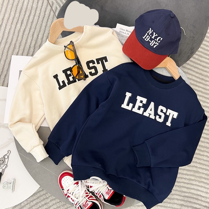 [ML] เสื้อกันหนาวลําลอง คอกลม ลายการ์ตูน แฟชั่นฤดูใบไม้ร่วง และฤดูหนาว สําหรับเด็กผู้ชาย 90-160 ซม.