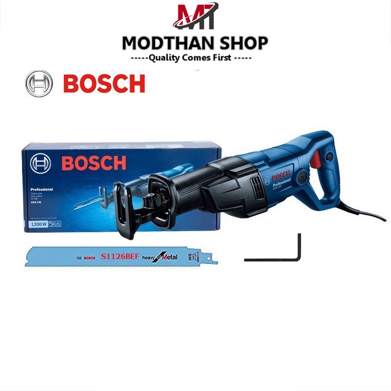 Bosch GSA120 เลื่อยชักไฟฟ้าอเนกประสงค์ 220V ขนาด 1200 วัตต์