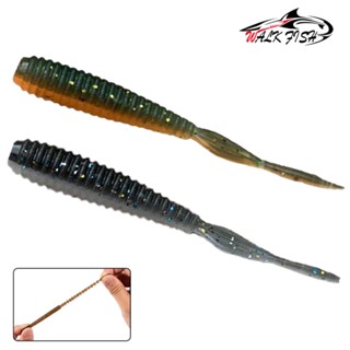 Walk FISH เหยื่อตกปลาซิลิโคน รูปหนอนปลอม แบบนิ่ม ขนาด 61 มม.…