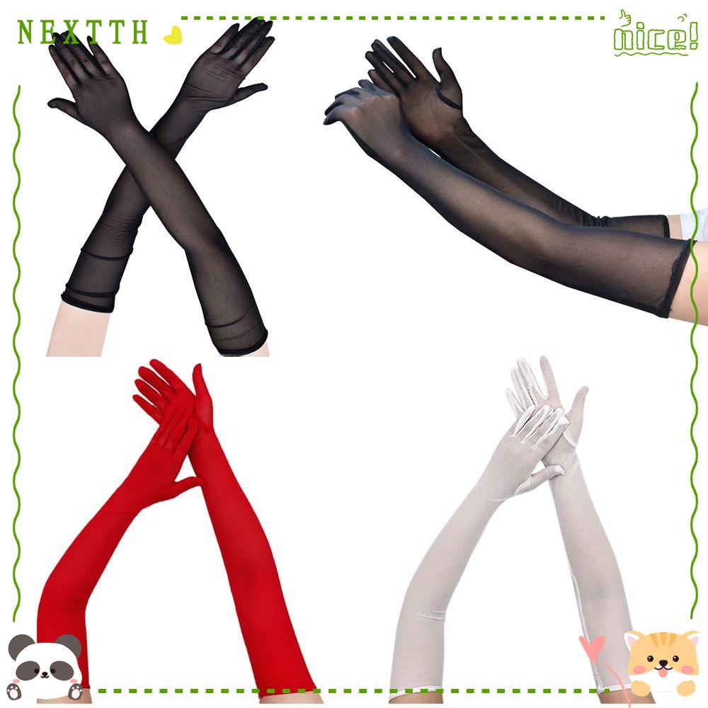 Nextth ถุงมือขับรถ แบบบางพิเศษ ยืดหยุ่น แฟชั่นสําหรับผู้หญิง ใส่ไปงานปาร์ตี้