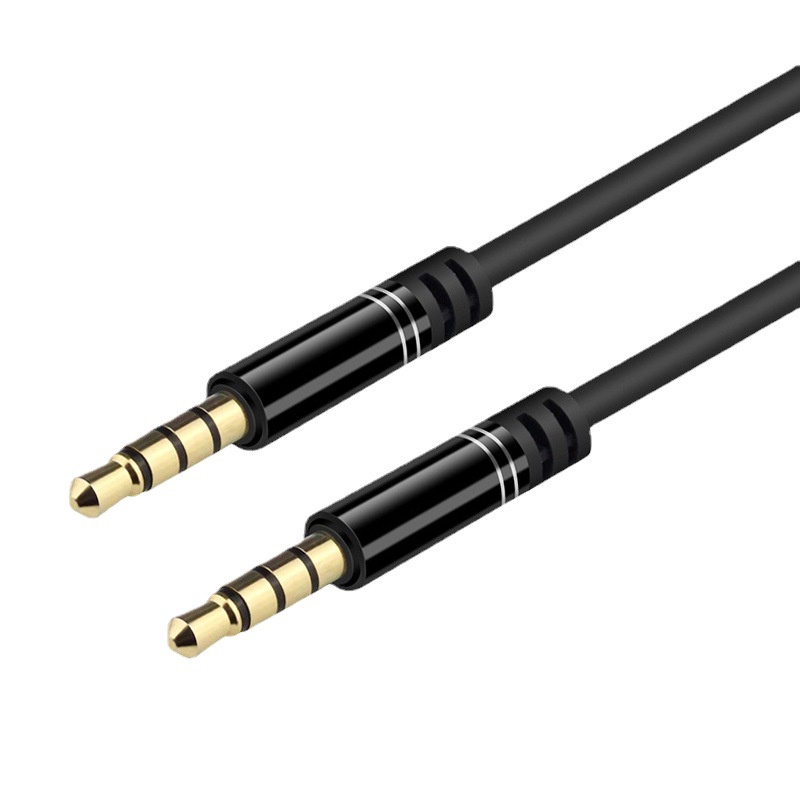 AUX audio nylon woven digital audio cable 3.5 audio cable computer speaker headphone car audio cable