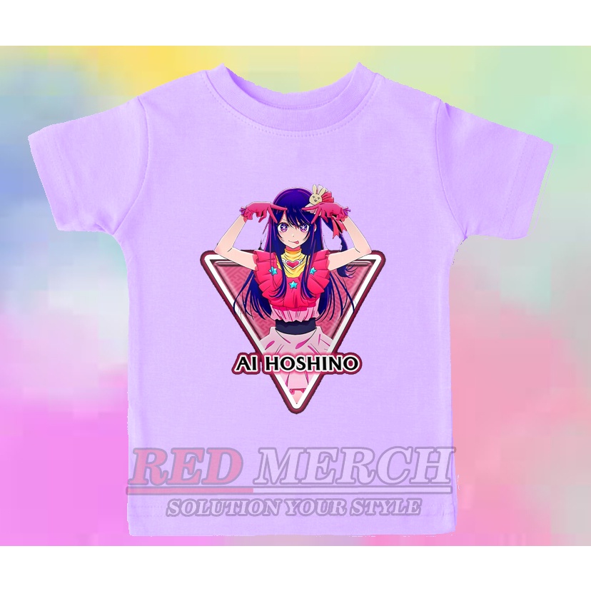 Ai Hoshino OshinoKo เสื้อยืดแขนสั้นเด็ก