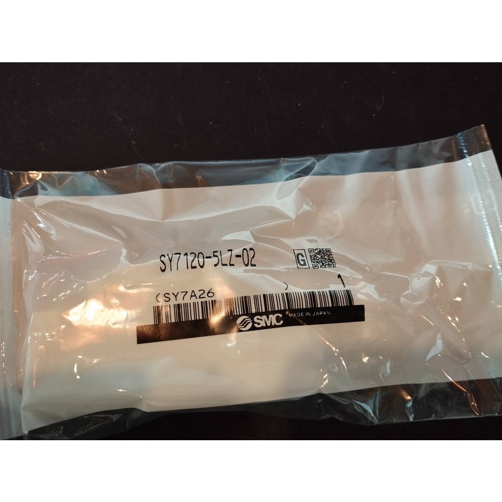Solenoid Valve SMC SY7120-5LZ-02 ,24VDC 5/2 2หุน คอยล์เดี่ยว