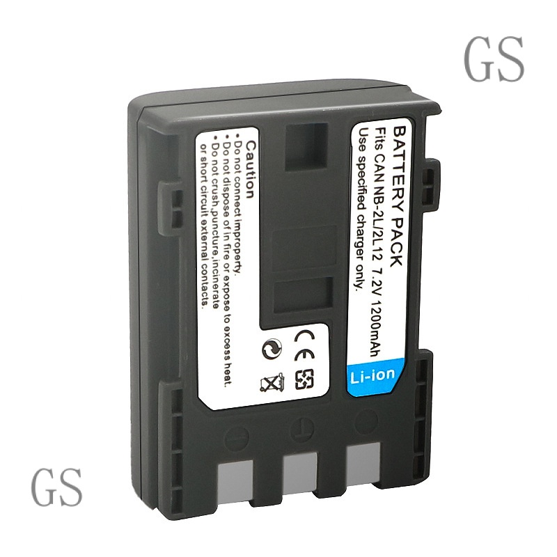 GS Suitable for Canon NB-2L NB-2LH Digital Camera Battery SLR Camera Battery