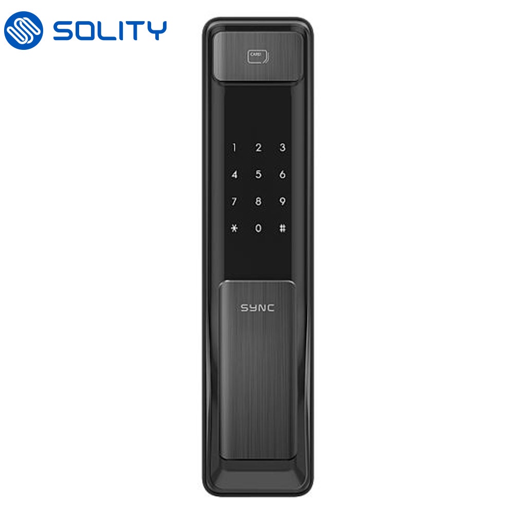 Solity SYNC SP-2100 Push Pull Digital Door Lock Smart Gate Security System