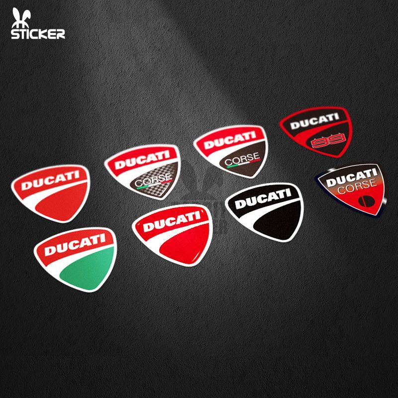 Ducati logo sticker Monster696 821 797 659 1199 1299 899 Scrambler Panigale Diavel1260 StreetFighter
