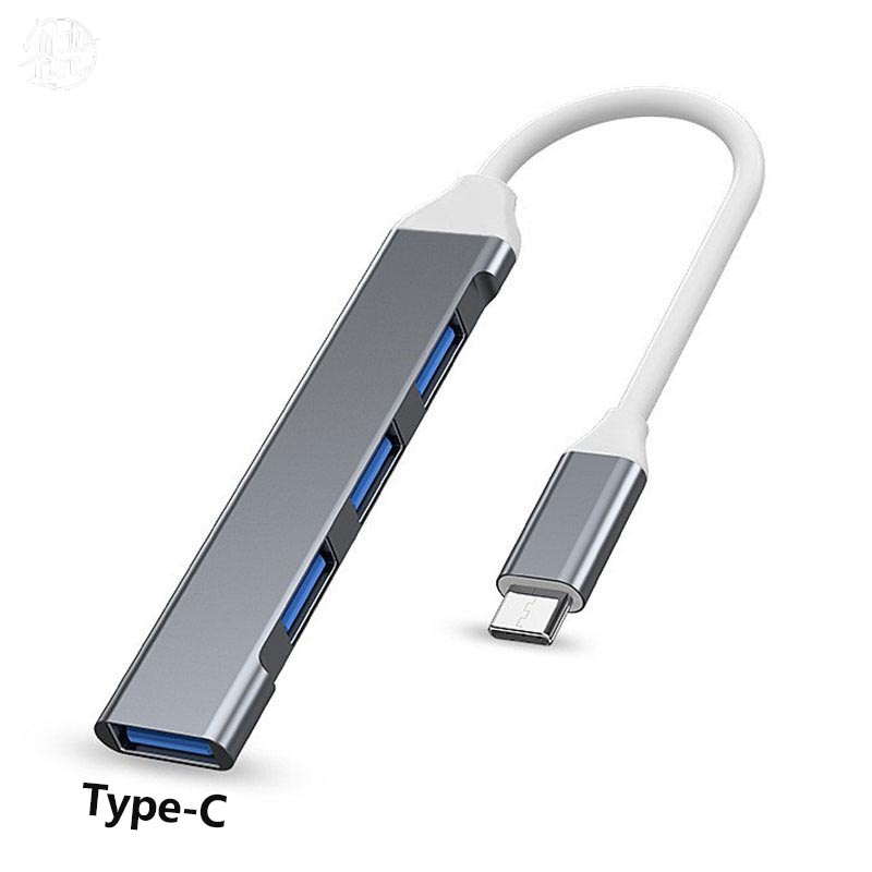 Wl| อะแดปเตอร์ฮับ USB C 3.0 Type C 3.1 4 พอร์ต OTG สําหรับคอมพิวเตอร์ PC ใหม่