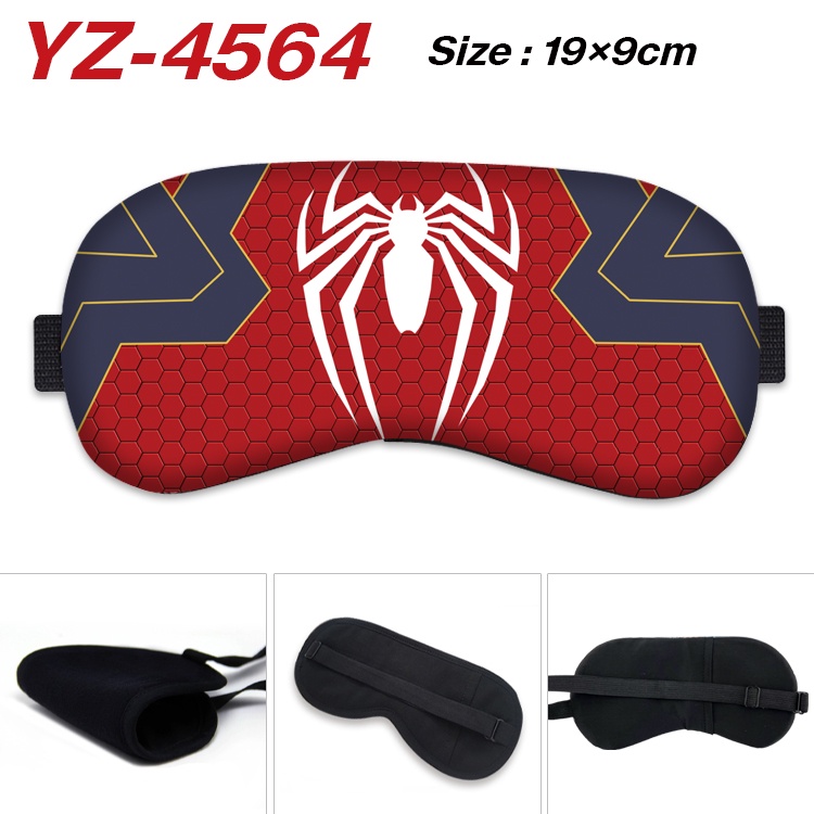 Marvel Spider-Man Deadpool Thor หน้ากากปิดตา ลายการ์ตูนน่ารัก สามมิติ ระบายอากาศ สําหรับผู้ชาย และผู้หญิง