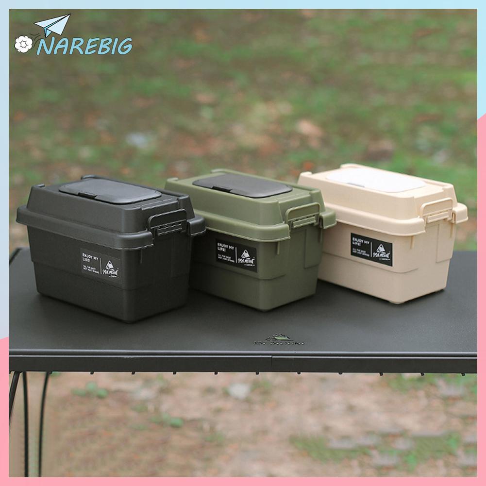 ( Narebig ) กล่องเก็บเครื่องปรุงรสบาร์บีคิว ขนาดเล็ก 1.1 ลิตร สําหรับตั้งแคมป์กลางแจ้ง #04