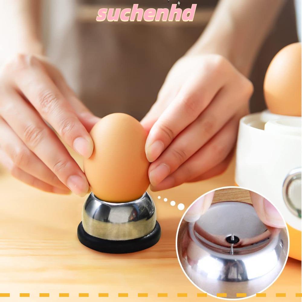Suchenhd เครื่องเจาะไข่ต้ม เข็ม ง่าย ที่ปอกเปลือกไข่ แยกไข่ คุณภาพดี เครื่องมือเจาะ สเตนเลส ที่เจาะไข่