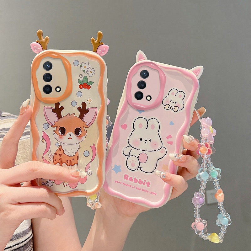 เคส oppo a74 4g/a95 4g เคสโทรศัพท์มือถือ กันกระแทก ลายการ์ตูนน่ารัก แฟชั่น สําหรับ oppo a74 4g/a95 4g