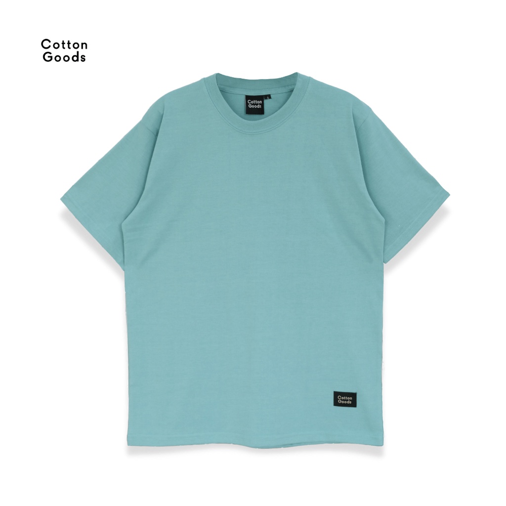 Cotton Goods เสื้อยืดโอเวอร์ไซส์ธรรมดา 20s Poolside Tosca Tees