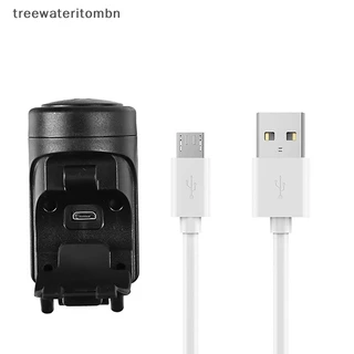 Tt แตรไฟฟ้าสีดํา ABS USB ชาร์จขี่จักรยานลําโพงแหวนอุปกรณ์จักรยาน Loud Handlebar Alarm แหวน mbn