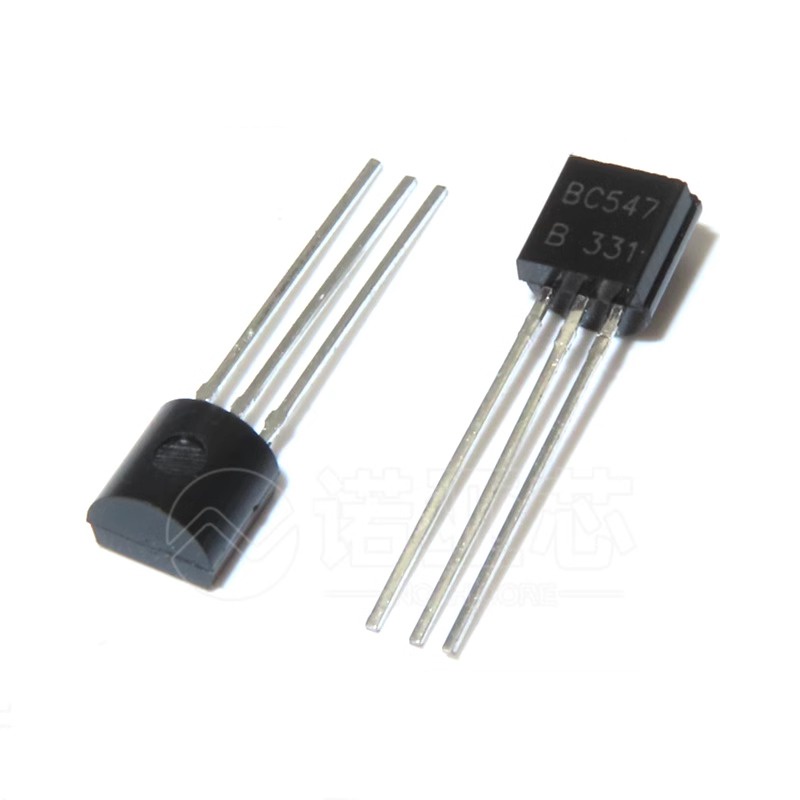 (10 ชิ้น) ใหม่ ทรานซิสเตอร์ ไตรโอด พลังงานต่ํา BC547 BC547B In-Line TO-92