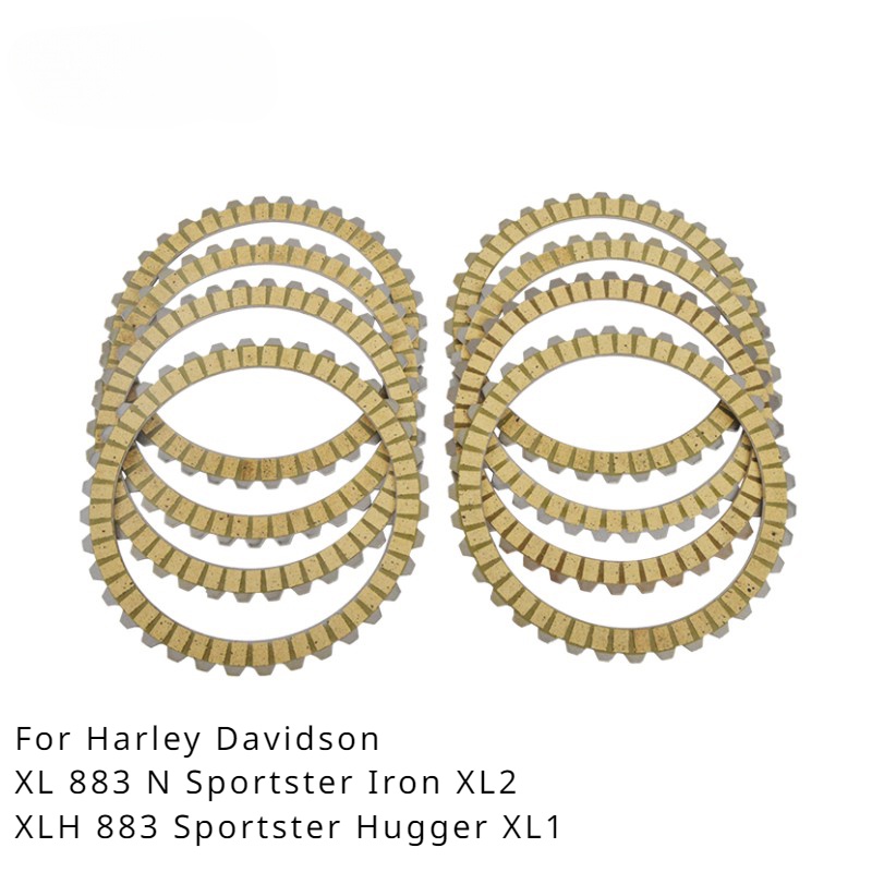 ชุดแผ่นคลัตช์เหล็ก สําหรับรถจักรยานยนต์ Harley Davidson XL883N XL 883 N Sportster Iron XL2 XLH 883 S