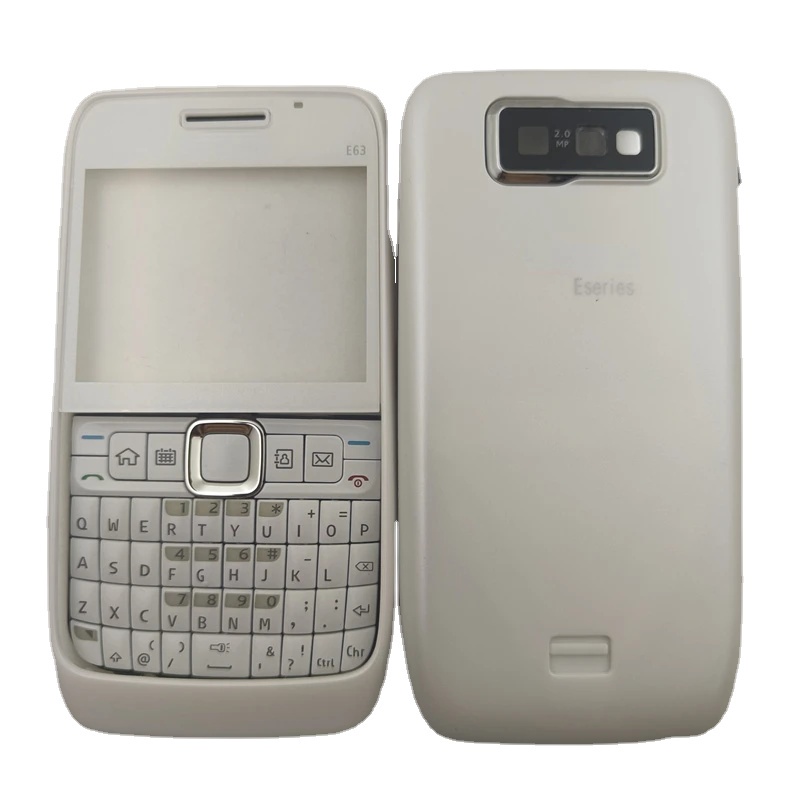 เคสโทรศัพท์มือถือ พร้อมปุ่มกดภาษาอังกฤษ แบบเปลี่ยน สําหรับ Nokia E63