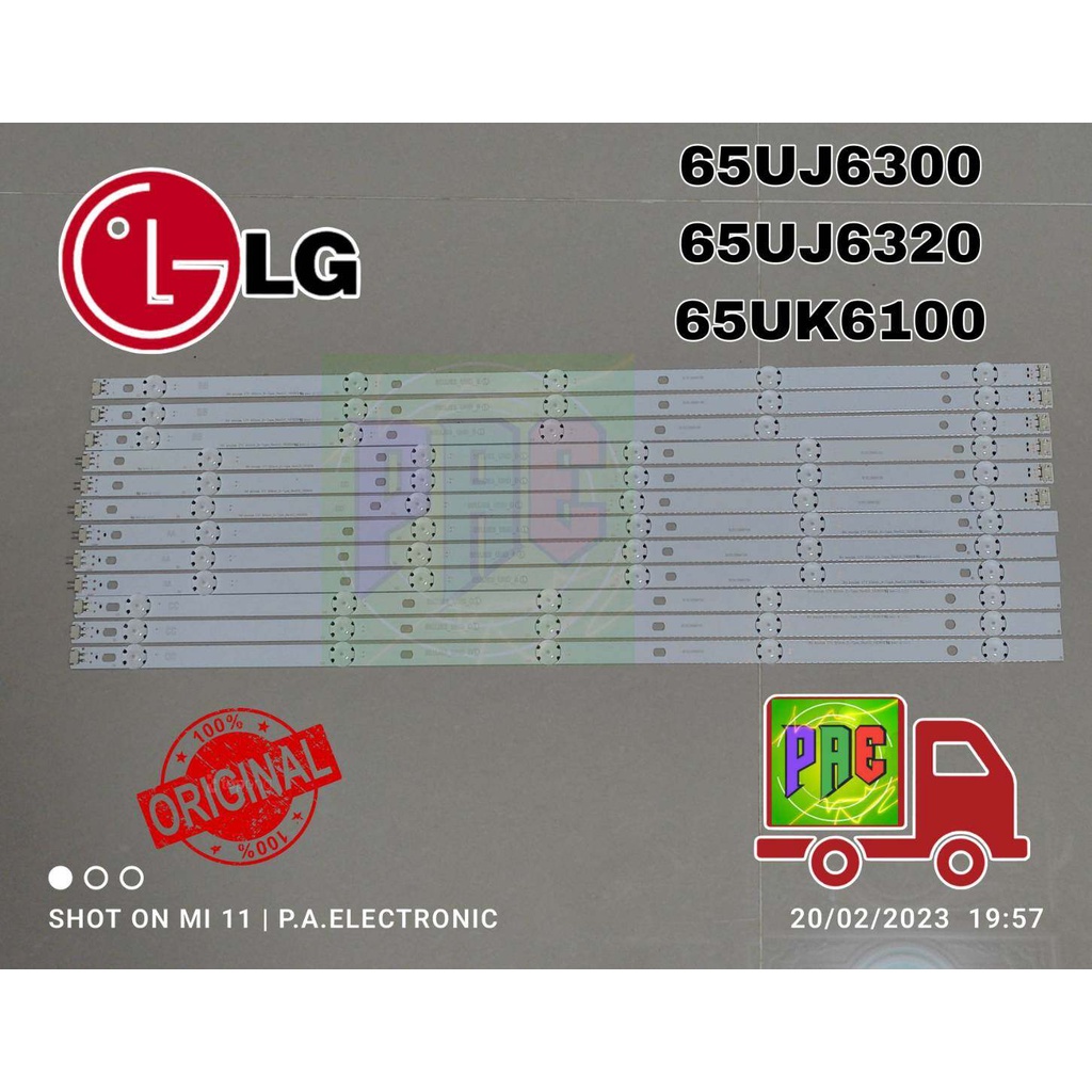 หลอดแบล็คไลท์TV LG LED Backlight สำหรับ LG 65UJ6300 65UJ5500 65UJ630V 65UJ634V 65UK6100